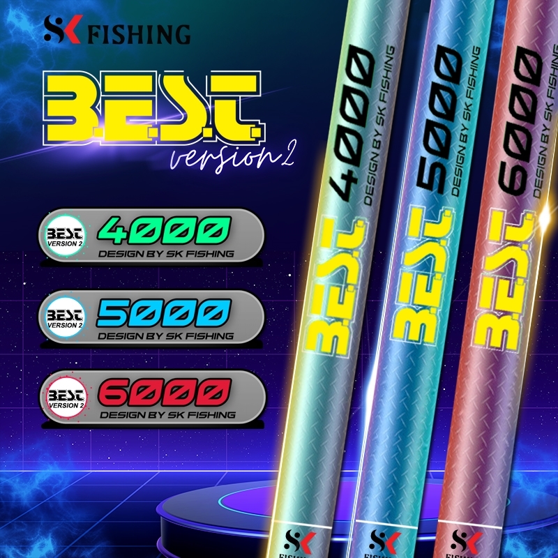 Cần câu đài SK FISHING BEST Thế Hệ 2 nhẹ cảm giác Câu tổng hợp